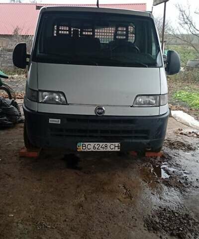 Белый Фиат Дукато, объемом двигателя 2.8 л и пробегом 250 тыс. км за 2500 $, фото 1 на Automoto.ua