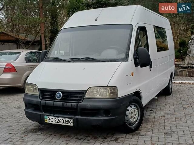 Белый Фиат Дукато, объемом двигателя 2.8 л и пробегом 380 тыс. км за 3650 $, фото 2 на Automoto.ua