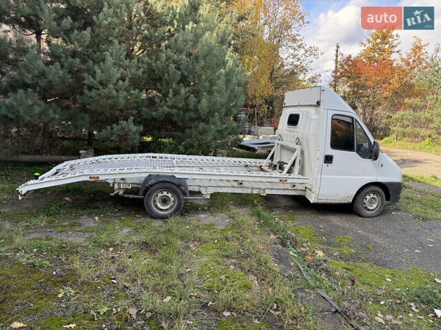 Белый Фиат Дукато, объемом двигателя 2.8 л и пробегом 370 тыс. км за 5500 $, фото 2 на Automoto.ua