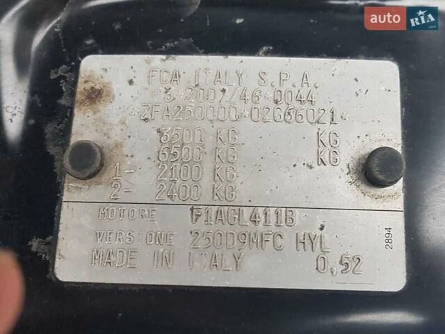 Білий Фіат Дукато, об'ємом двигуна 2.3 л та пробігом 244 тис. км за 16100 $, фото 16 на Automoto.ua