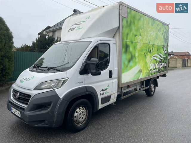 Белый Фиат Дукато, объемом двигателя 2.29 л и пробегом 300 тыс. км за 14500 $, фото 1 на Automoto.ua