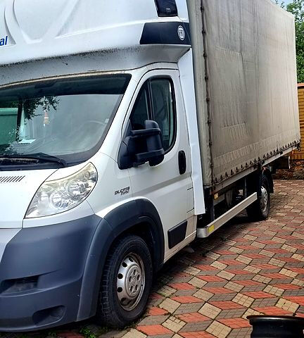 Белый Фиат Дукато, объемом двигателя 3 л и пробегом 290 тыс. км за 14000 $, фото 2 на Automoto.ua