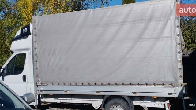 Белый Фиат Дукато, объемом двигателя 3 л и пробегом 490 тыс. км за 12100 $, фото 1 на Automoto.ua