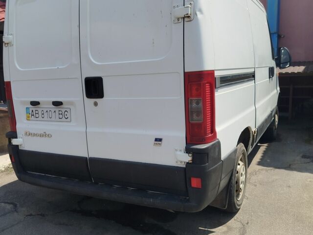 Белый Фиат Дукато, объемом двигателя 2 л и пробегом 328 тыс. км за 3100 $, фото 3 на Automoto.ua