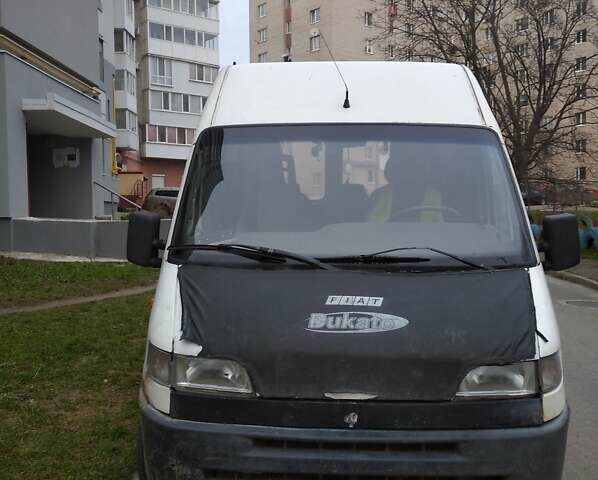 Белый Фиат Дукато, объемом двигателя 2.8 л и пробегом 460 тыс. км за 2100 $, фото 2 на Automoto.ua