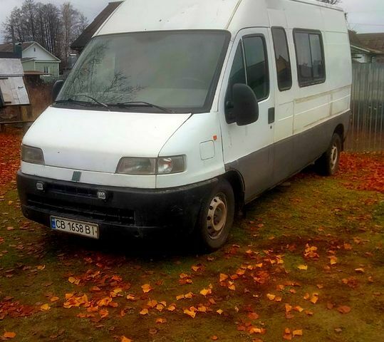 Белый Фиат Дукато, объемом двигателя 2.8 л и пробегом 0 тыс. км за 2500 $, фото 1 на Automoto.ua