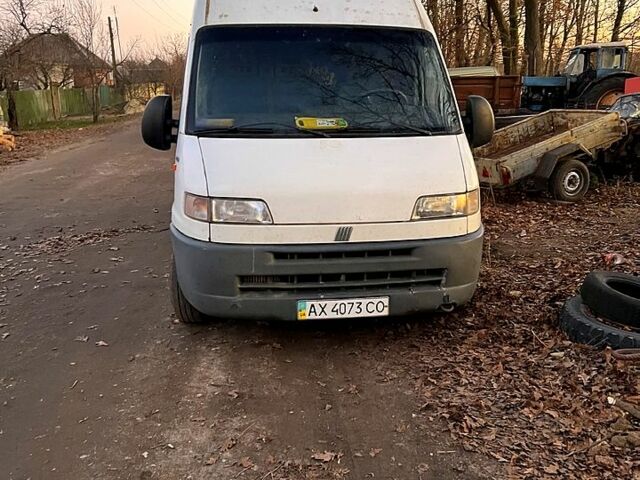 Белый Фиат Дукато, объемом двигателя 28 л и пробегом 320 тыс. км за 4500 $, фото 1 на Automoto.ua