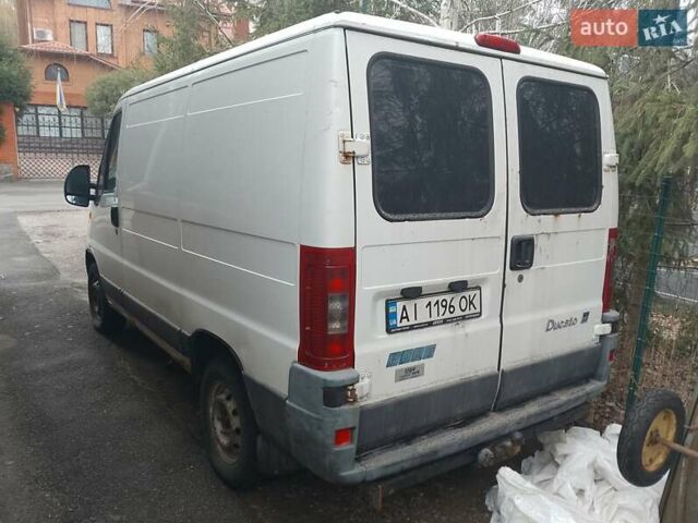 Белый Фиат Дукато, объемом двигателя 0 л и пробегом 369 тыс. км за 2750 $, фото 1 на Automoto.ua