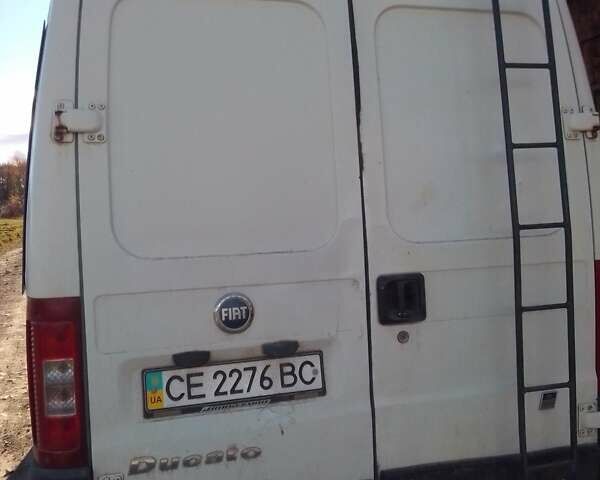 Фіат Дукато 2005 у Чернівцях на Automoto.ua Білий Фіат Дукато, об'ємом двигуна 2 л та пробігом 350 тис. км за 3700 $, фото 3 на Automoto.ua
