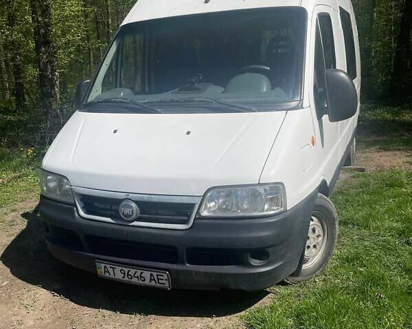 Белый Фиат Дукато, объемом двигателя 2.8 л и пробегом 475 тыс. км за 4800 $, фото 1 на Automoto.ua
