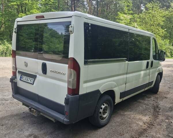 Белый Фиат Дукато, объемом двигателя 2.3 л и пробегом 279 тыс. км за 7200 $, фото 5 на Automoto.ua