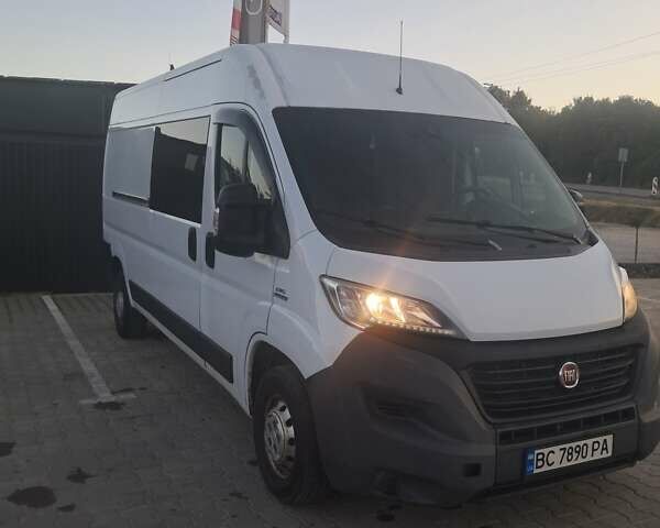 Белый Фиат Дукато, объемом двигателя 2.3 л и пробегом 552 тыс. км за 14200 $, фото 2 на Automoto.ua