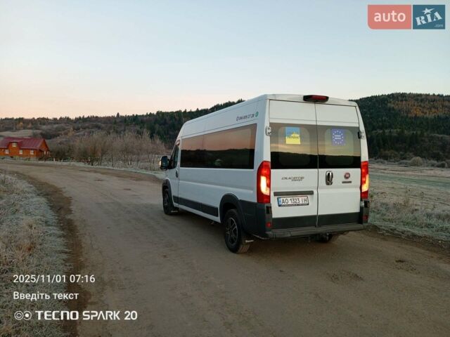 Белый Фиат Дукато, объемом двигателя 2.9 л и пробегом 480 тыс. км за 15750 $, фото 3 на Automoto.ua
