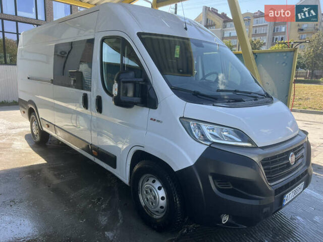 Белый Фиат Дукато, объемом двигателя 2.3 л и пробегом 303 тыс. км за 21000 $, фото 2 на Automoto.ua