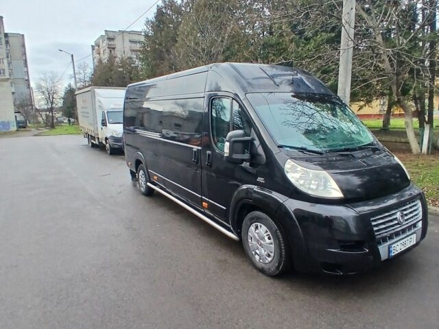 Черный Фиат Дукато, объемом двигателя 2.3 л и пробегом 394 тыс. км за 8100 $, фото 1 на Automoto.ua