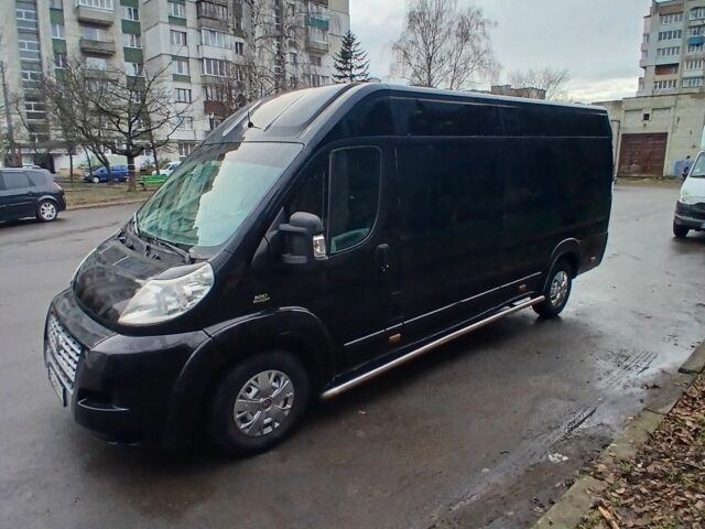 Черный Фиат Дукато, объемом двигателя 2.3 л и пробегом 394 тыс. км за 8100 $, фото 3 на Automoto.ua