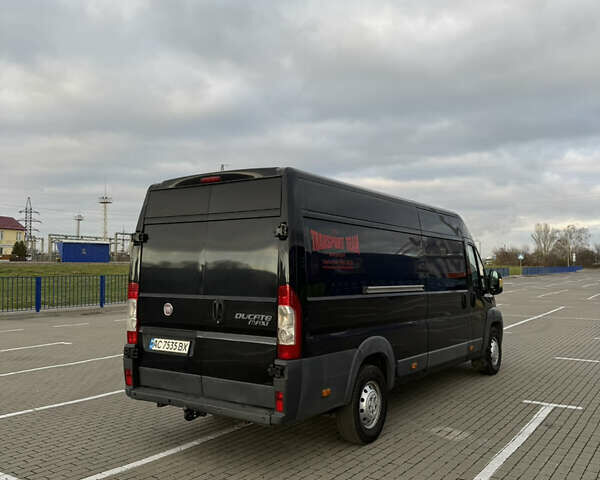 Черный Фиат Дукато, объемом двигателя 3 л и пробегом 470 тыс. км за 12500 $, фото 3 на Automoto.ua