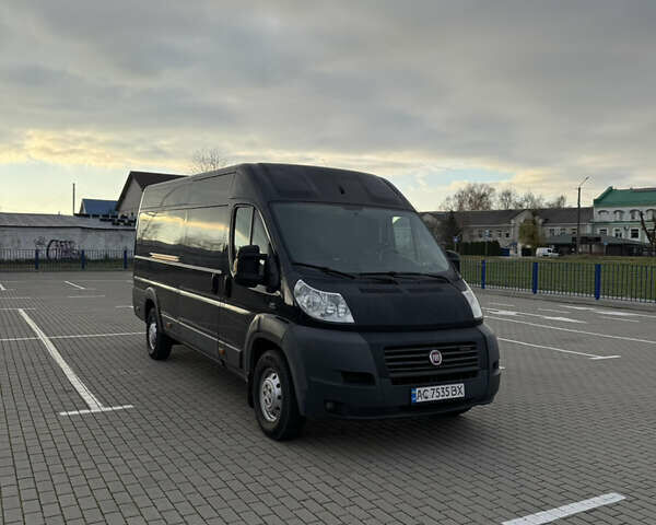 Черный Фиат Дукато, объемом двигателя 3 л и пробегом 470 тыс. км за 12500 $, фото 1 на Automoto.ua