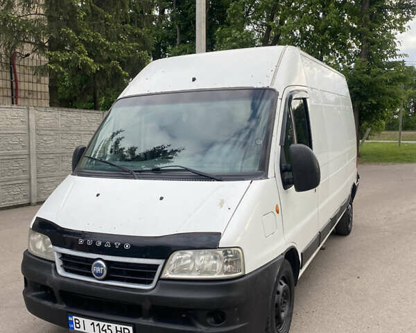 Белый Фиат Дукато груз., объемом двигателя 2.8 л и пробегом 499 тыс. км за 4300 $, фото 2 на Automoto.ua