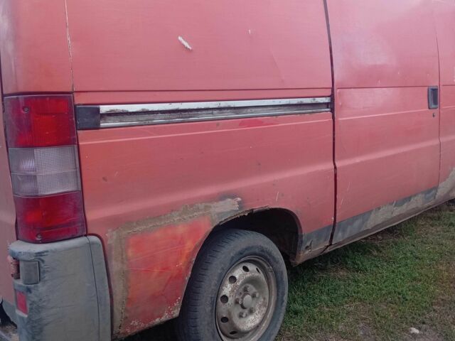 Червоний Фіат Дукато, об'ємом двигуна 2.8 л та пробігом 430 тис. км за 2300 $, фото 4 на Automoto.ua