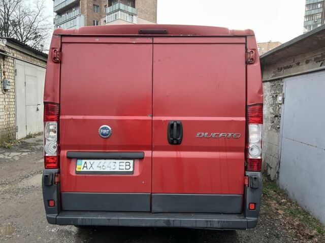 Красный Фиат Дукато, объемом двигателя 2.2 л и пробегом 372 тыс. км за 6596 $, фото 4 на Automoto.ua