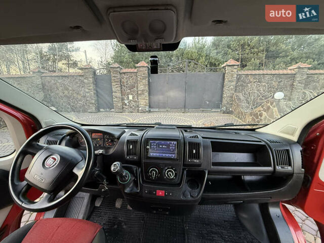 Красный Фиат Дукато, объемом двигателя 2.29 л и пробегом 247 тыс. км за 9700 $, фото 19 на Automoto.ua