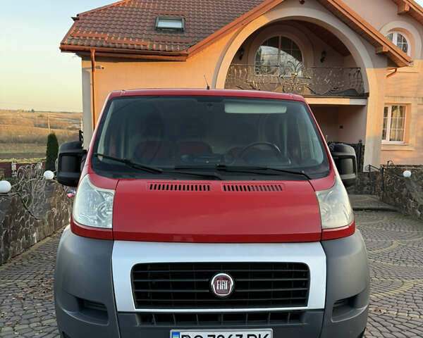 Красный Фиат Дукато, объемом двигателя 2.29 л и пробегом 247 тыс. км за 9700 $, фото 1 на Automoto.ua