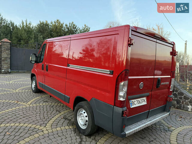 Красный Фиат Дукато, объемом двигателя 2.29 л и пробегом 247 тыс. км за 9700 $, фото 7 на Automoto.ua