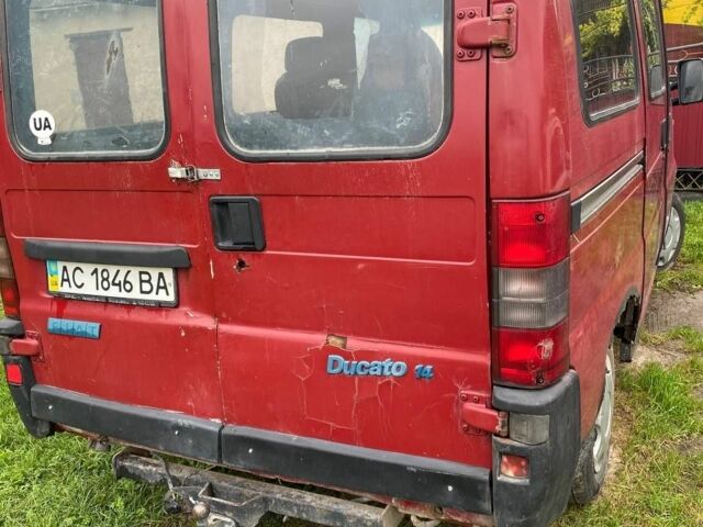 Червоний Фіат Дукато, об'ємом двигуна 2.8 л та пробігом 40 тис. км за 2000 $, фото 1 на Automoto.ua
