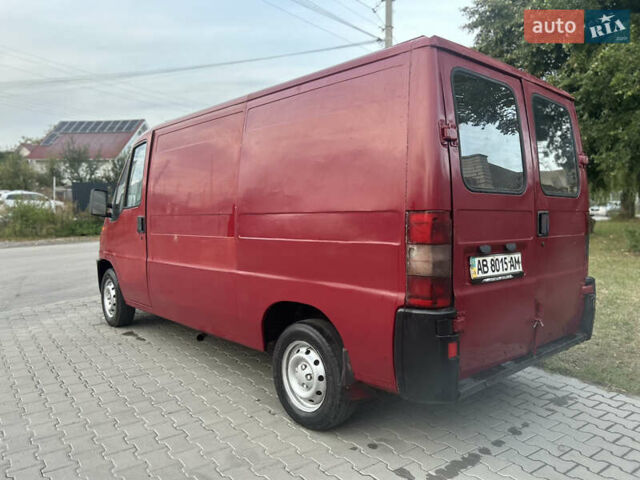 Красный Фиат Дукато, объемом двигателя 2.5 л и пробегом 350 тыс. км за 2400 $, фото 9 на Automoto.ua