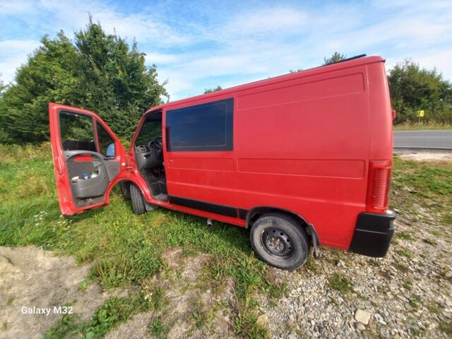 Красный Фиат Дукато, объемом двигателя 2.8 л и пробегом 550 тыс. км за 4300 $, фото 3 на Automoto.ua