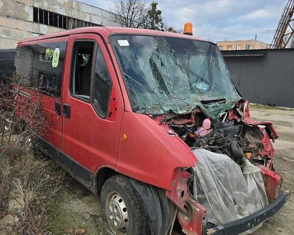 Красный Фиат Дукато, объемом двигателя 2 л и пробегом 300 тыс. км за 3000 $, фото 3 на Automoto.ua