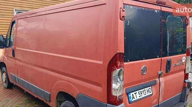 Красный Фиат Дукато, объемом двигателя 2.29 л и пробегом 280 тыс. км за 5500 $, фото 4 на Automoto.ua