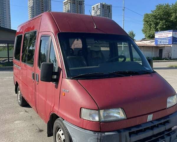 Червоний Фіат Дукато, об'ємом двигуна 2.8 л та пробігом 480 тис. км за 6333 $, фото 2 на Automoto.ua