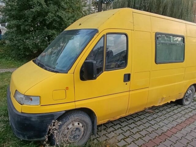 Желтый Фиат Дукато, объемом двигателя 2.5 л и пробегом 245 тыс. км за 1250 $, фото 3 на Automoto.ua