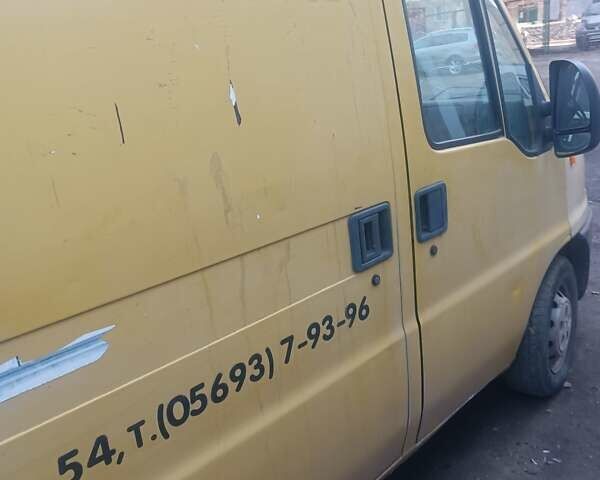 Жовтий Фіат Дукато, об'ємом двигуна 0 л та пробігом 280 тис. км за 2400 $, фото 1 на Automoto.ua