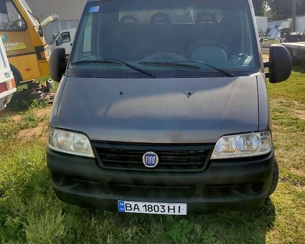 Серый Фиат Дукато, объемом двигателя 2 л и пробегом 340 тыс. км за 6800 $, фото 1 на Automoto.ua