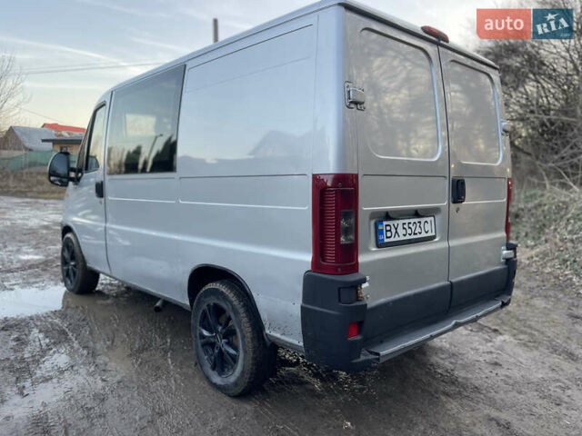Серый Фиат Дукато, объемом двигателя 2 л и пробегом 330 тыс. км за 4500 $, фото 4 на Automoto.ua