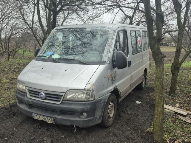 Серый Фиат Дукато, объемом двигателя 3 л и пробегом 400 тыс. км за 1898 $, фото 1 на Automoto.ua