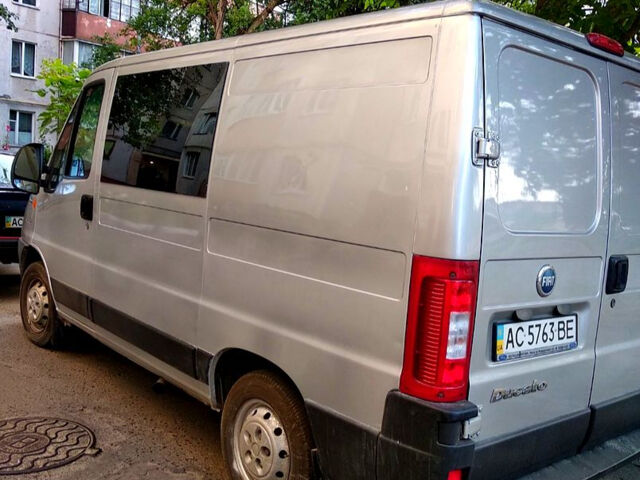 Серый Фиат Дукато, объемом двигателя 2 л и пробегом 300 тыс. км за 4500 $, фото 5 на Automoto.ua