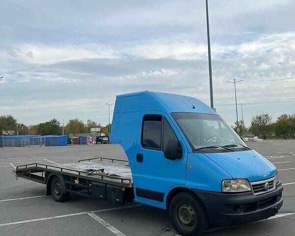 Синий Фиат Дукато, объемом двигателя 2.3 л и пробегом 74 тыс. км за 9000 $, фото 5 на Automoto.ua