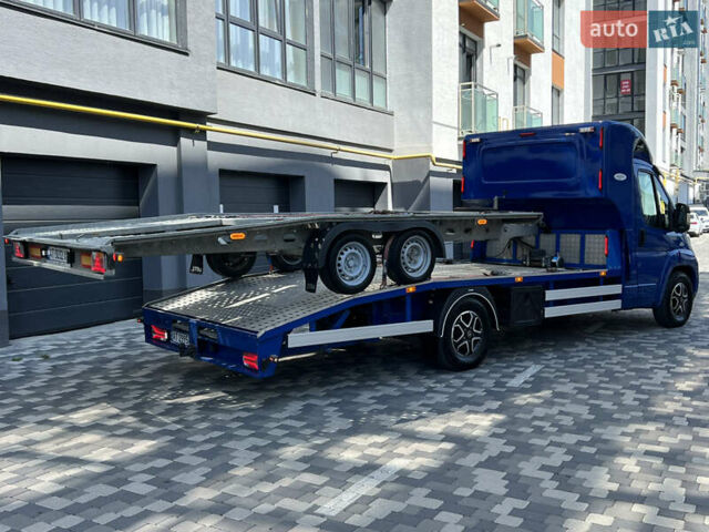 Синий Фиат Дукато, объемом двигателя 3 л и пробегом 440 тыс. км за 21900 $, фото 5 на Automoto.ua