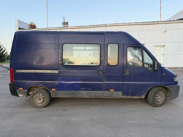 Синий Фиат Дукато, объемом двигателя 2.5 л и пробегом 245 тыс. км за 1500 $, фото 1 на Automoto.ua