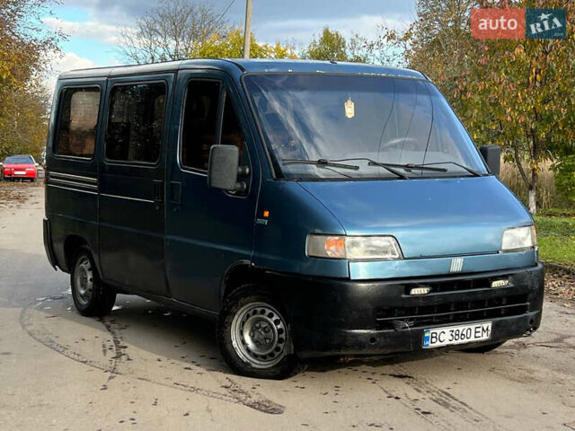 Синий Фиат Дукато, объемом двигателя 2.5 л и пробегом 360 тыс. км за 1650 $, фото 5 на Automoto.ua