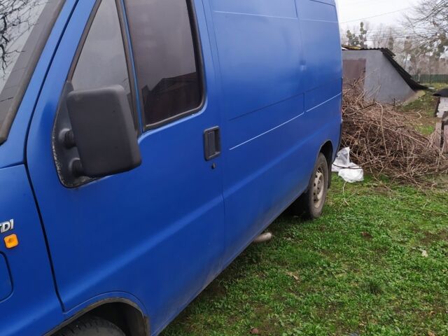 Синий Фиат Дукато, объемом двигателя 2.5 л и пробегом 540 тыс. км за 3000 $, фото 5 на Automoto.ua