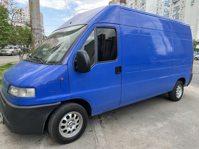 Синий Фиат Дукато, объемом двигателя 2.8 л и пробегом 426 тыс. км за 4700 $, фото 1 на Automoto.ua