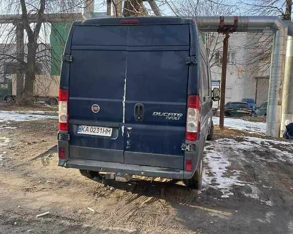 Синий Фиат Дукато, объемом двигателя 3 л и пробегом 368 тыс. км за 8800 $, фото 2 на Automoto.ua