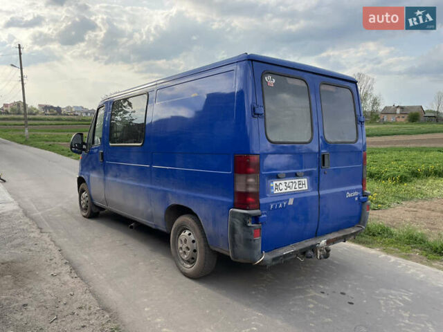 Синий Фиат Дукато, объемом двигателя 2.8 л и пробегом 305 тыс. км за 3200 $, фото 3 на Automoto.ua
