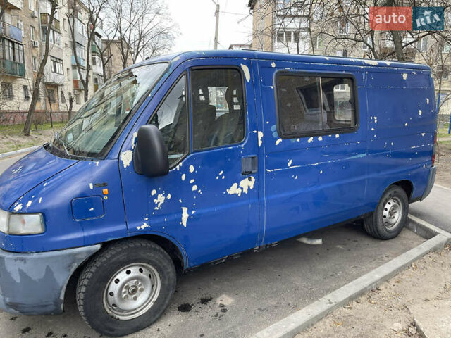 Синий Фиат Дукато, объемом двигателя 2.8 л и пробегом 320 тыс. км за 3800 $, фото 2 на Automoto.ua