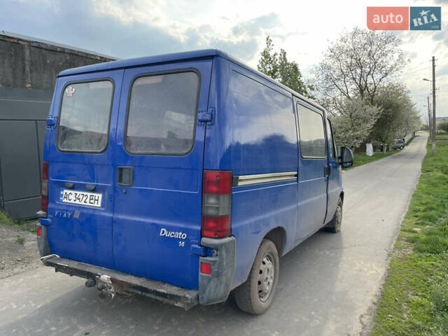 Синий Фиат Дукато, объемом двигателя 2.8 л и пробегом 305 тыс. км за 3200 $, фото 2 на Automoto.ua